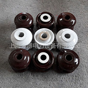 ED-4蝶式絕緣子ED-1、ED-2、ED-3低壓碟式絕緣子棕色瓷瓶